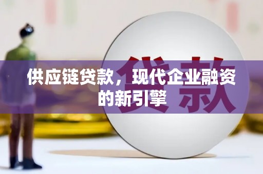 邢台供应链贷款，现代企业融资的新引擎