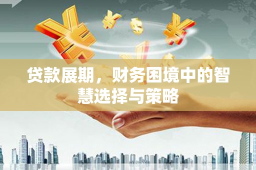 邢台贷款展期，财务困境中的智慧选择与策略