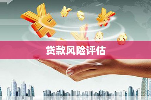 邢台贷款风险评估