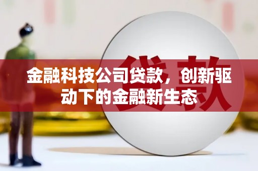 邢台金融科技公司贷款，创新驱动下的金融新生态