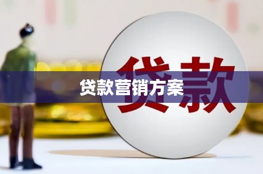 邢台贷款营销方案