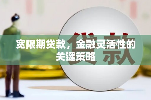 邢台宽限期贷款，金融灵活性的关键策略