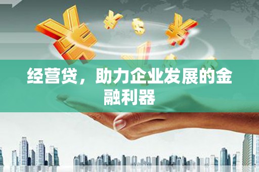 邢台经营贷，助力企业发展的金融利器
