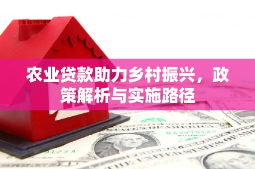 邢台农业贷款助力乡村振兴，政策解析与实施路径
