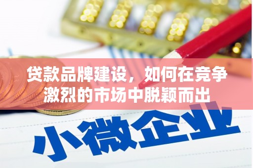 邢台贷款品牌建设，如何在竞争激烈的市场中脱颖而出