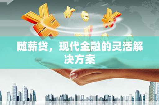 邢台随薪贷，现代金融的灵活解决方案