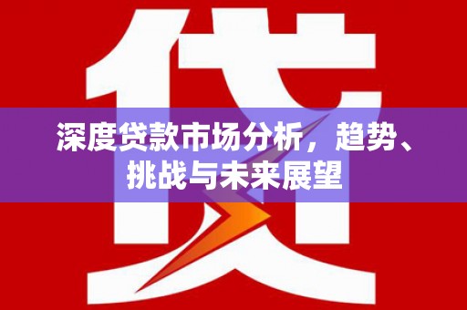 邢台深度贷款市场分析，趋势、挑战与未来展望