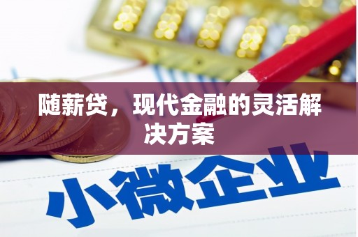 邢台随薪贷，现代金融的灵活解决方案