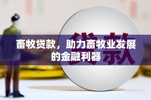 邢台畜牧贷款，助力畜牧业发展的金融利器