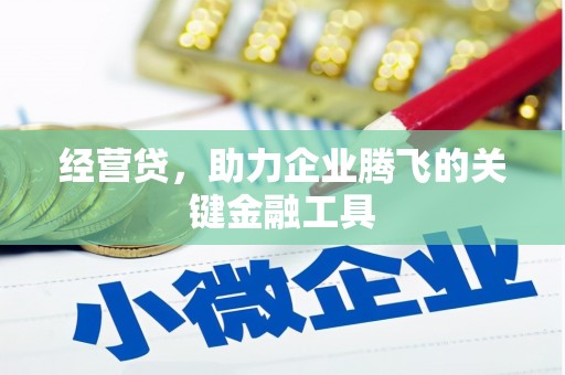 邢台经营贷，助力企业腾飞的关键金融工具