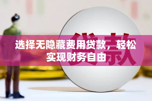 邢台选择无隐藏费用贷款，轻松实现财务自由