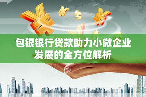 邢台包银银行贷款助力小微企业发展的全方位解析
