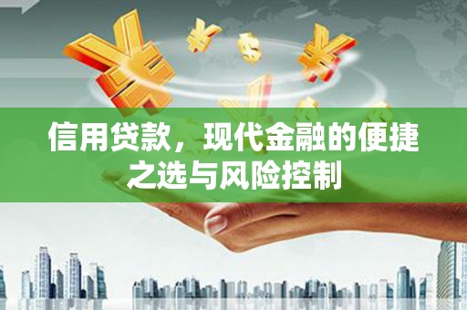 邢台信用贷款，现代金融的便捷之选与风险控制