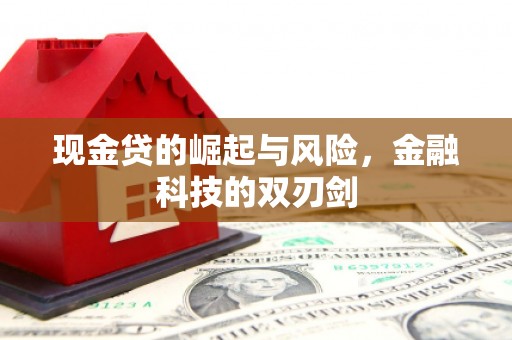 邢台现金贷的崛起与风险，金融科技的双刃剑