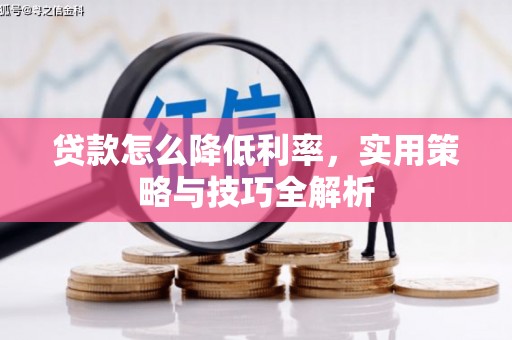 邢台贷款怎么降低利率，实用策略与技巧全解析