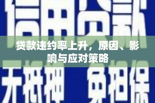 邢台贷款违约率上升，原因、影响与应对策略