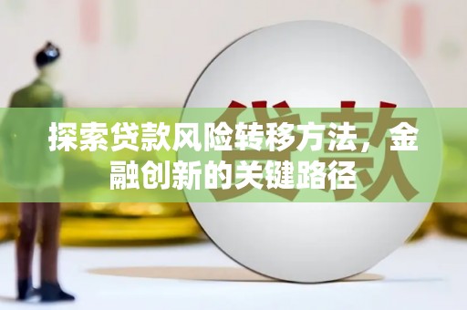 邢台探索贷款风险转移方法，金融创新的关键路径