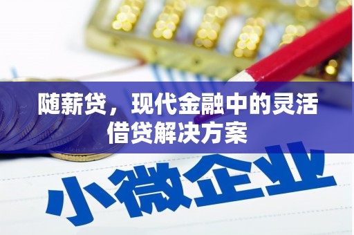 邢台随薪贷，现代金融中的灵活借贷解决方案