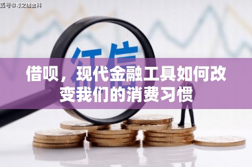 邢台借呗，现代金融工具如何改变我们的消费习惯