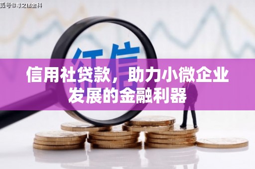 邢台信用社贷款，助力小微企业发展的金融利器