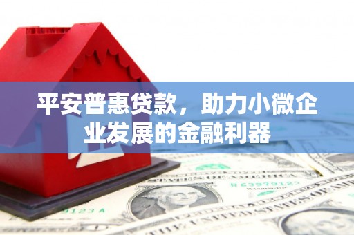 邢台平安普惠贷款，助力小微企业发展的金融利器