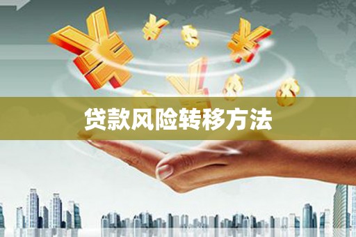邢台贷款风险转移方法