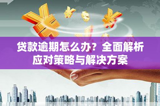 邢台贷款逾期怎么办？全面解析应对策略与解决方案