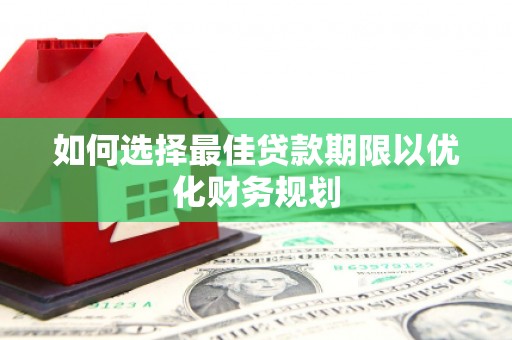 邢台如何选择最佳贷款期限以优化财务规划