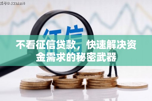 邢台不看征信贷款，快速解决资金需求的秘密武器