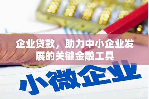 邢台企业贷款，助力中小企业发展的关键金融工具