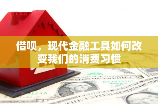 邢台借呗，现代金融工具如何改变我们的消费习惯