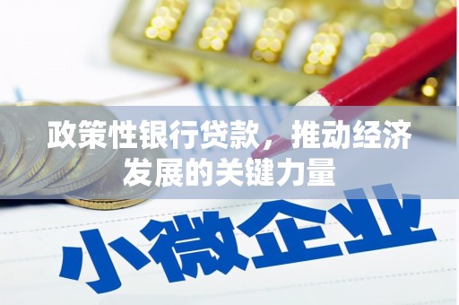 邢台政策性银行贷款，推动经济发展的关键力量