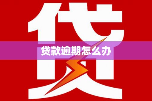 邢台贷款逾期怎么办