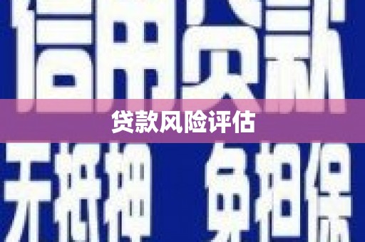 邢台贷款风险评估