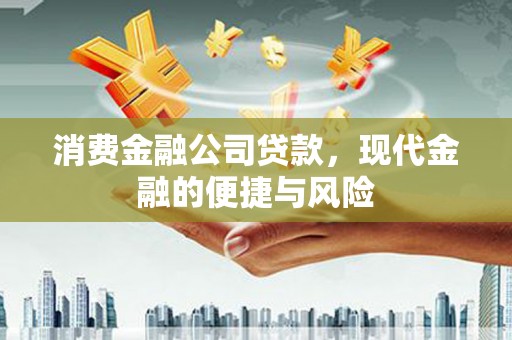 邢台消费金融公司贷款，现代金融的便捷与风险