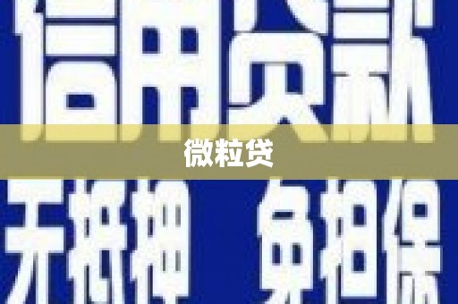 邢台微粒贷
