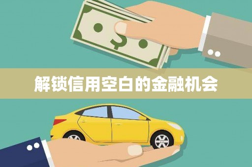 邢台解锁信用空白的金融机会