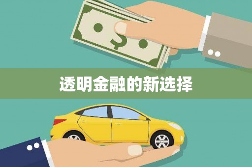 邢台透明金融的新选择